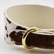 Cow Dog Collar Wide
