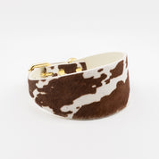 Cow Dog Collar Wide