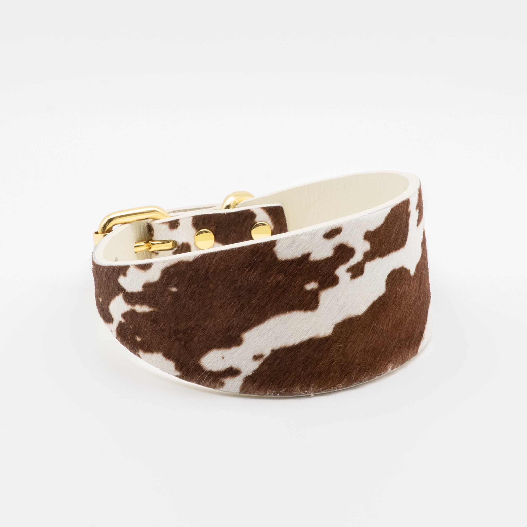 Cow Dog Collar Wide