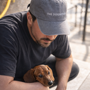 Grå denimkasket - The Dogfather 