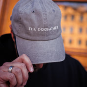 Grå denimkasket - The Dogfather 