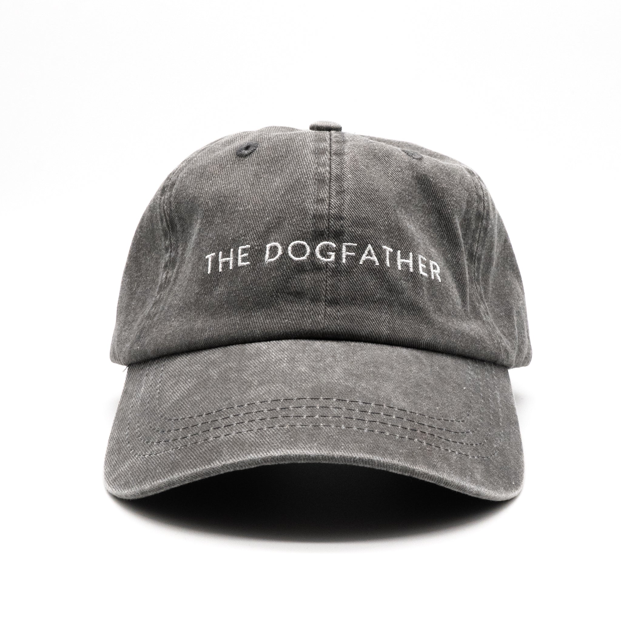 Grå denimkasket - The Dogfather 