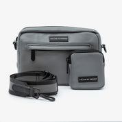 Reflekterende Sølv Hundeluftertaske - Crossbody 