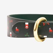 Santa Paws Christmas Dog Collar Thin